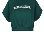 Felpa con cappuccio Tommy Hilfiger Verde - Foto 1