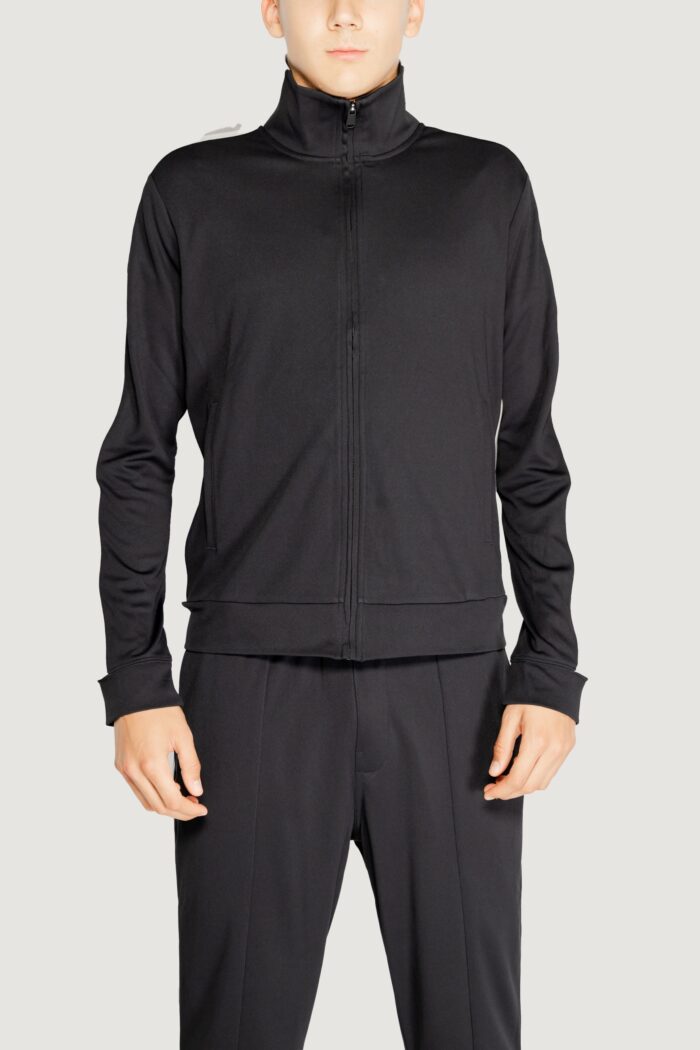 Felpa senza cappuccio Calvin Klein Sport pw – full zip Nero