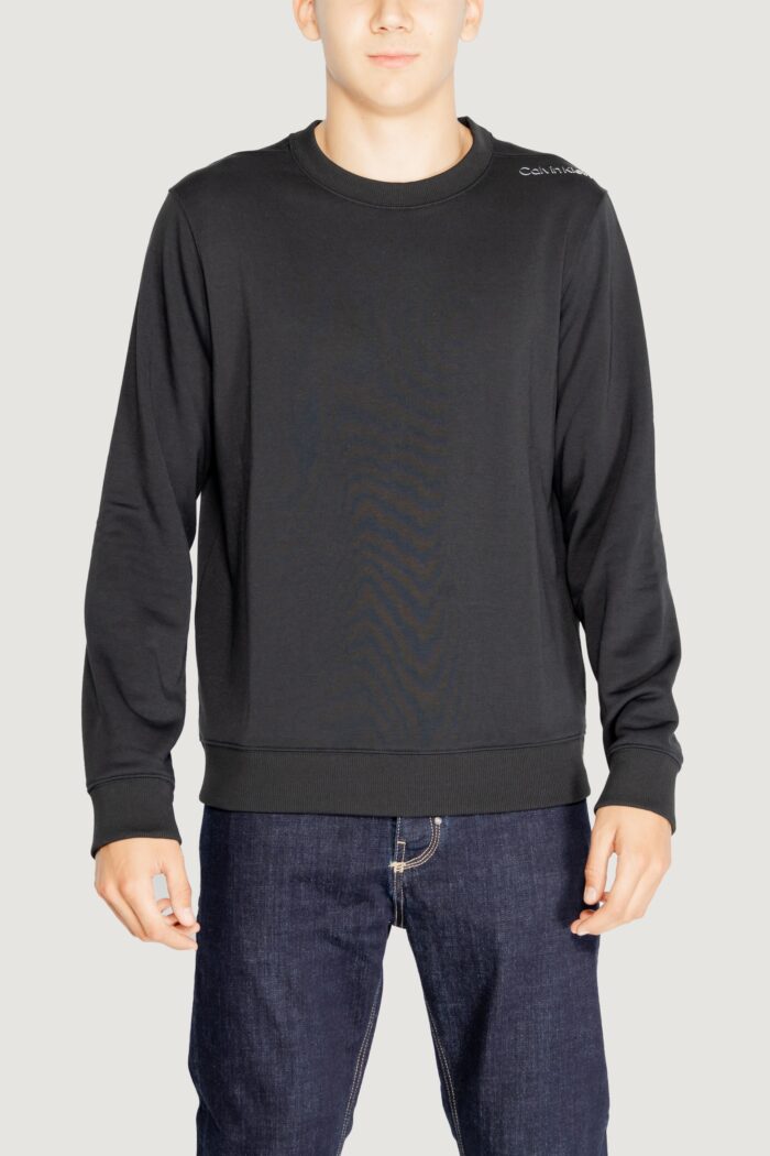 Felpa senza cappuccio Calvin Klein Sport pw – pullover, bae Nero