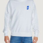 Felpa senza cappuccio Replay cotton fleece Bianco - Foto 1