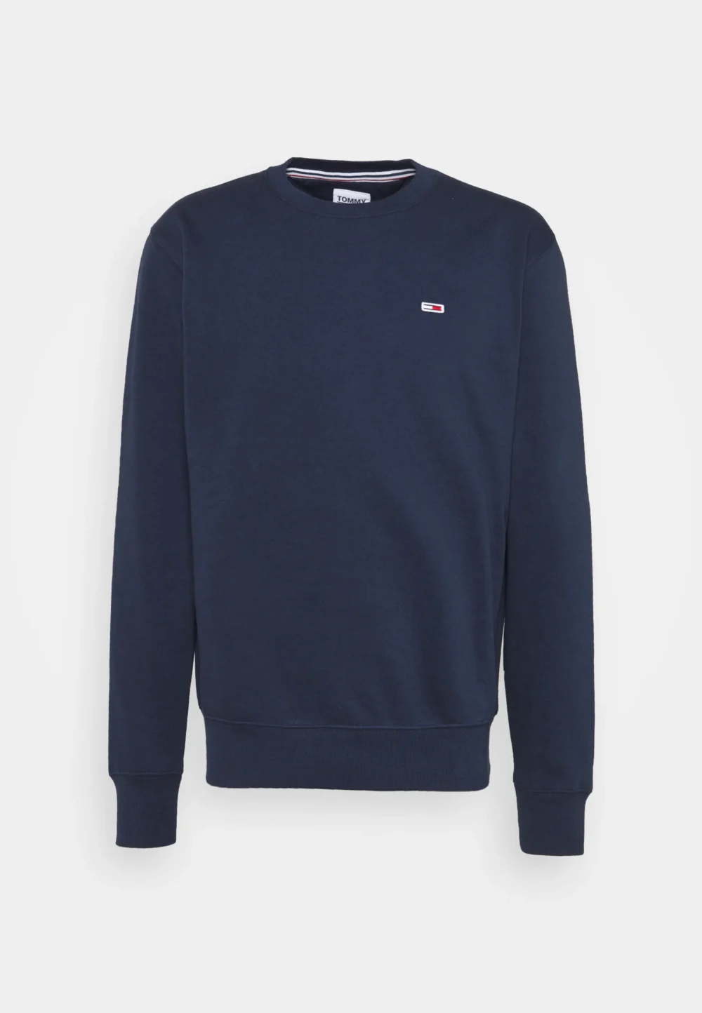 Felpa senza cappuccio Tommy Hilfiger Jeans regular fleece c Blu - Foto 3