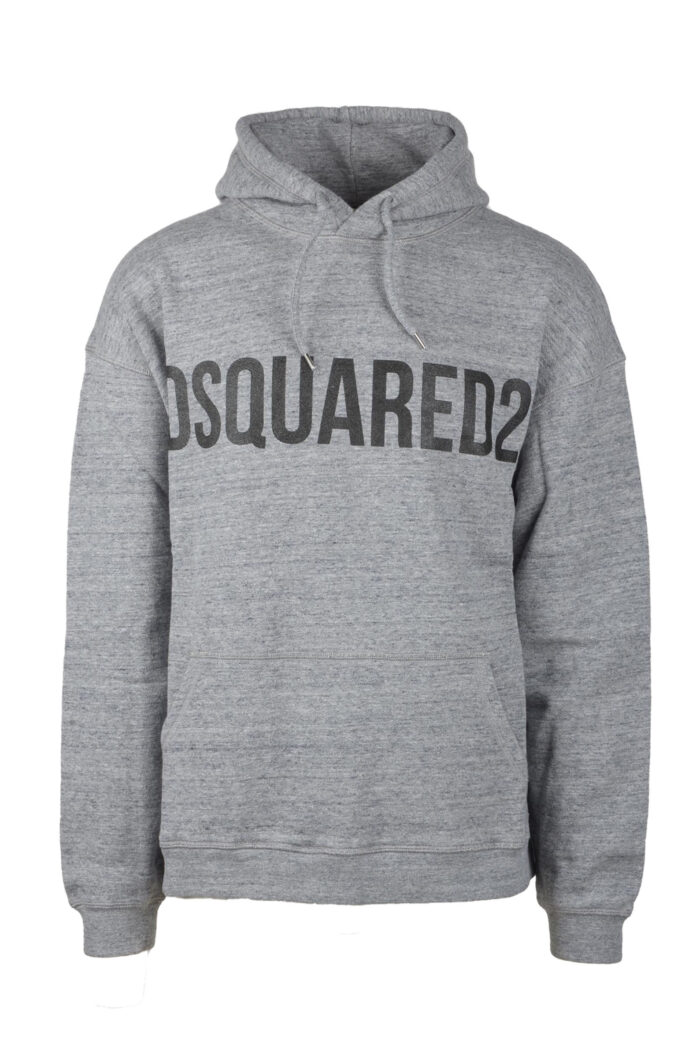 Felpa con cappuccio Dsquared2  Grigio Chiaro