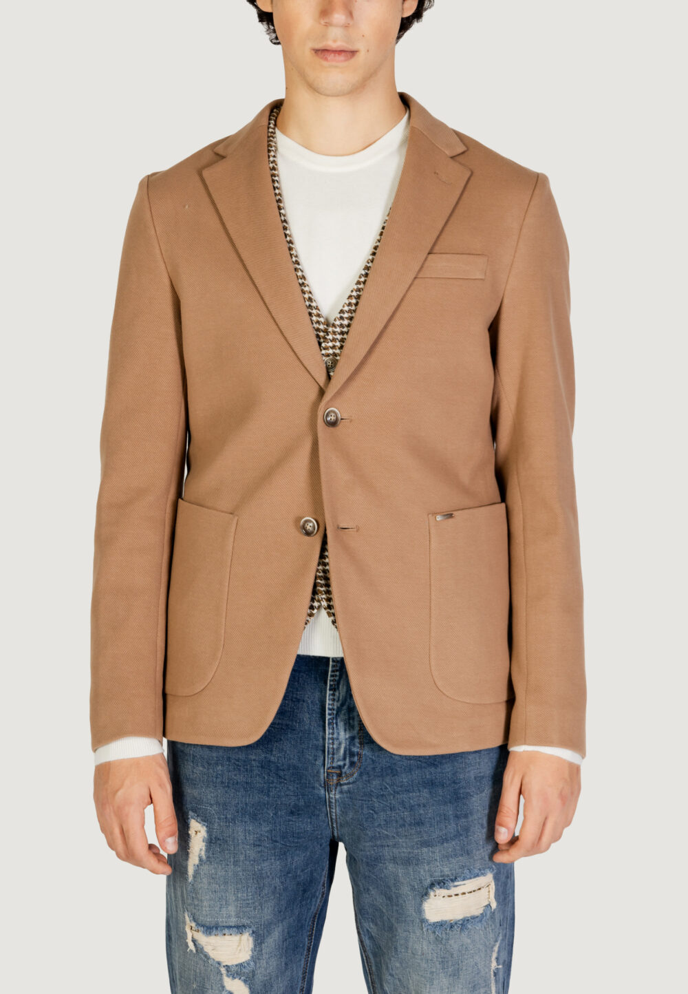 Giacca Gianni Lupo Beige scuro - Foto 8