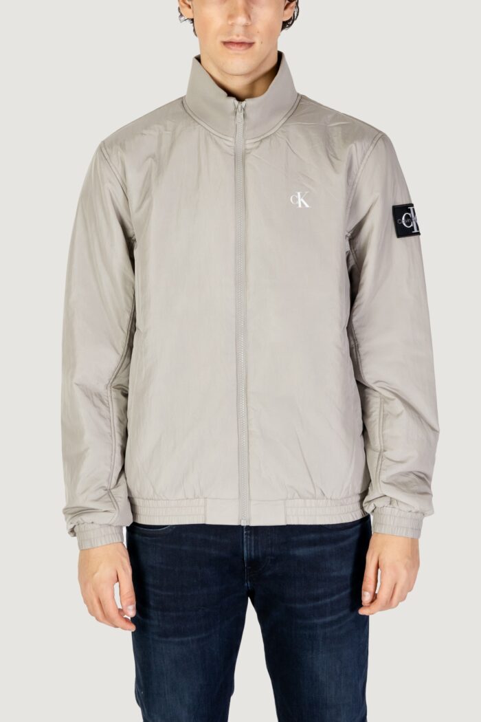 Giacchetto Calvin Klein Jeans padded harrington Grigio