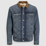 Giacchetto Jack Jones jjijean jjjacket w sherpa wi 200 sn Blu - Foto 1