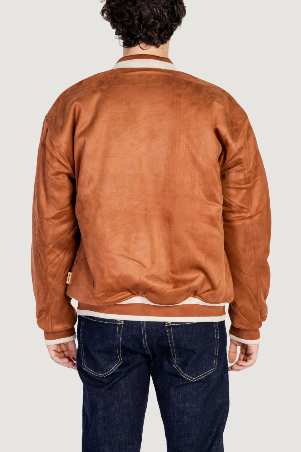 Giacchetto Only & Sons onsben reversable jacket otw Cuoio - Foto 3