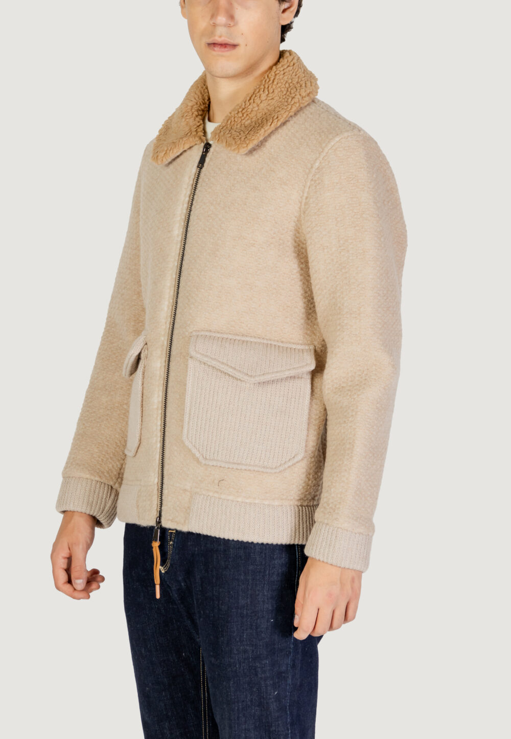 Giubbotto Hydra Clothing Beige - Foto 3