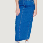 Gonna lunga Calvin Klein Jeans pocket maxi Denim - Foto 1