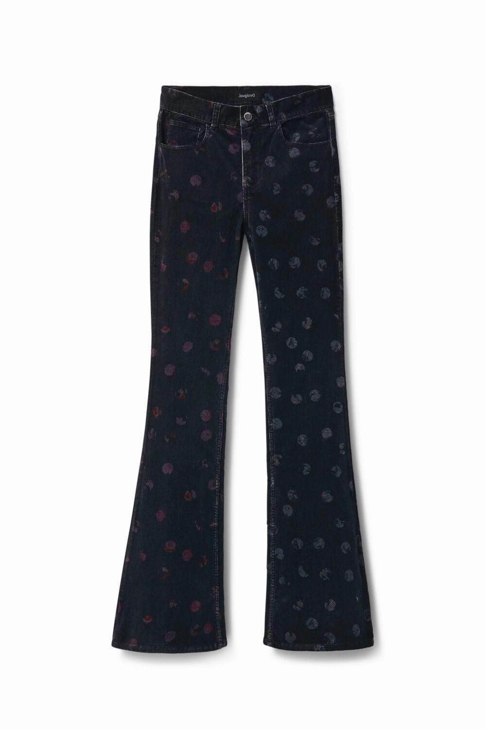 Jeans bootcut Desigual pant topo Nero - Foto 5