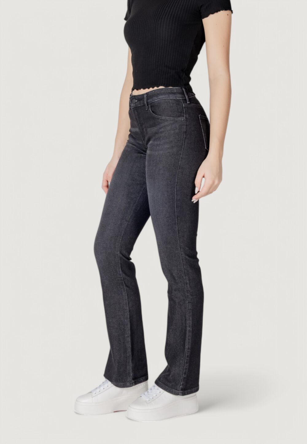 Jeans bootcut WRANGLER boot cut Nero - Foto 2