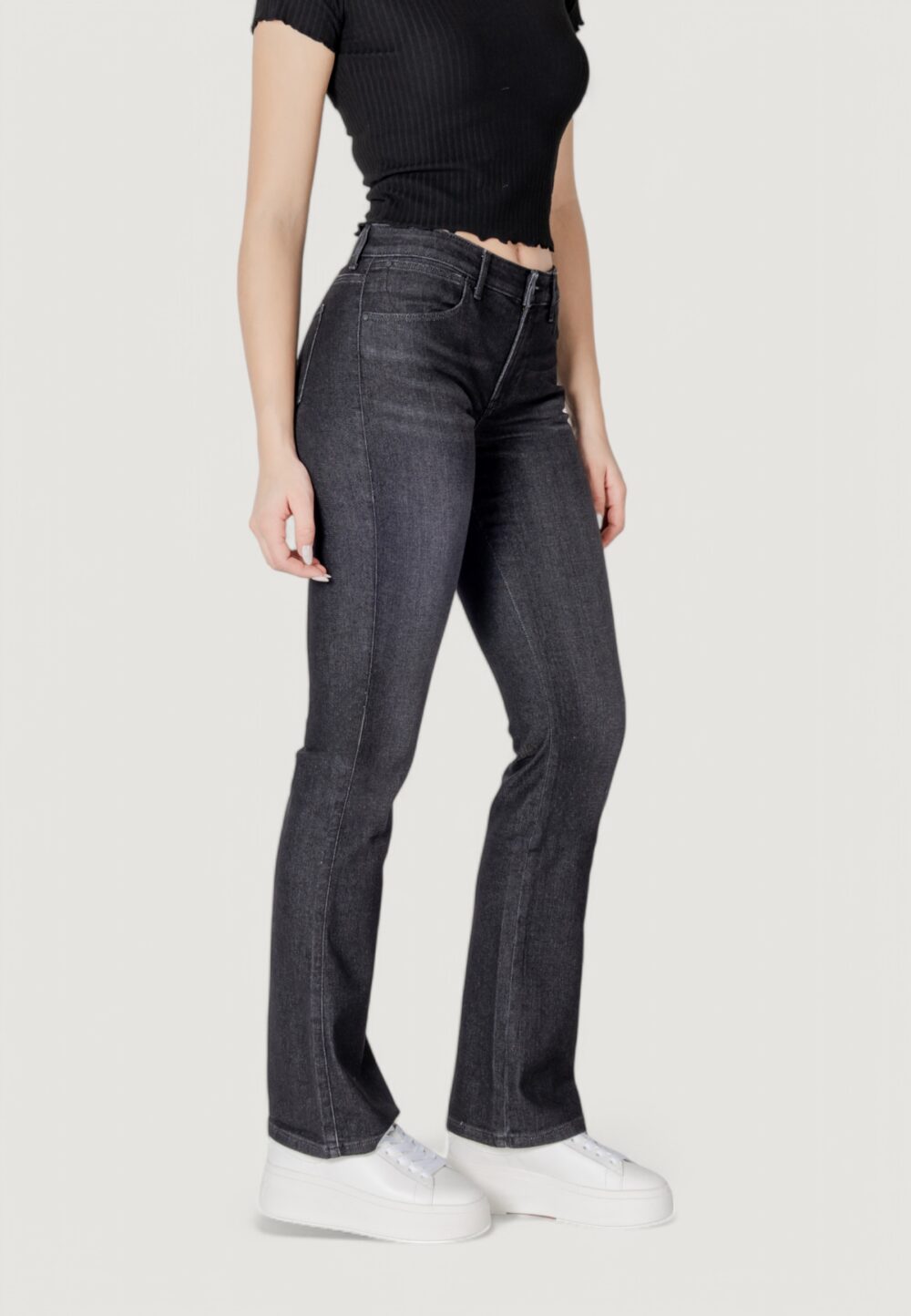 Jeans bootcut WRANGLER boot cut Nero - Foto 3