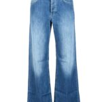 Jeans mom Dondup Blu - Foto 1