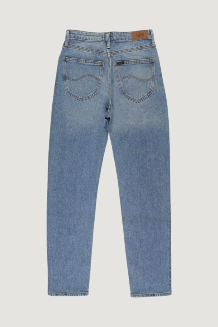 Jeans mom Lee carol Blue Denim Chiaro