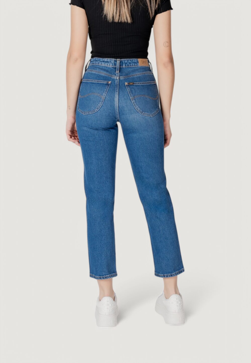 Jeans mom Lee carol Denim - Foto 4