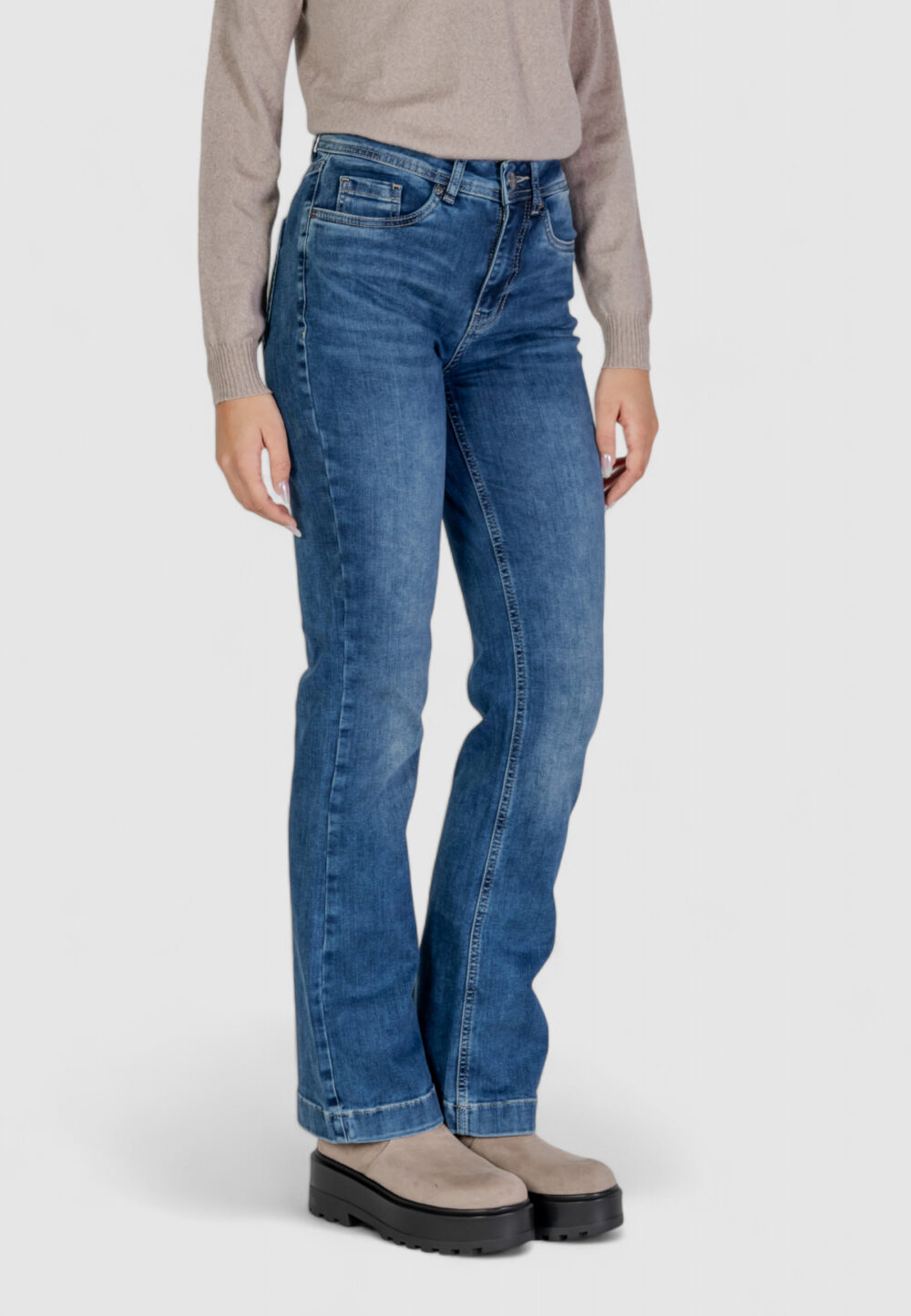 Jeans mom Street One Denim - Foto 3