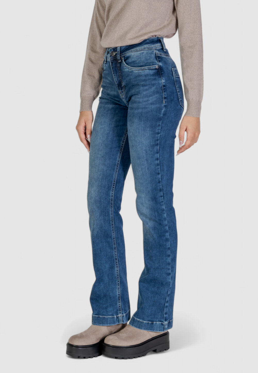 Jeans mom Street One Denim - Foto 4