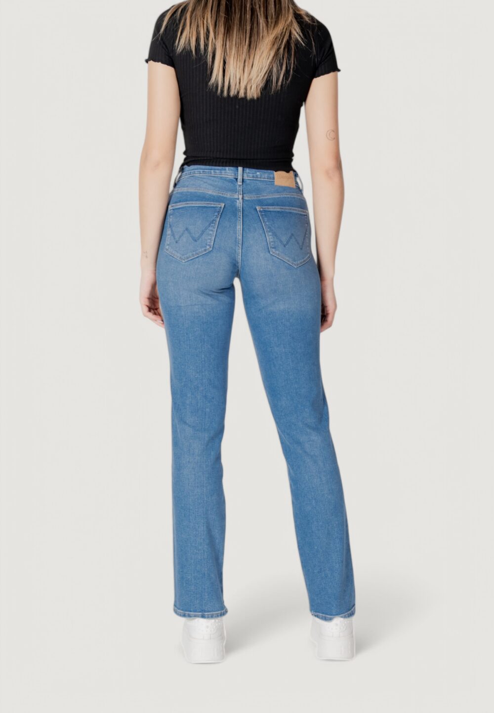 Jeans mom WRANGLER straight Denim - Foto 4