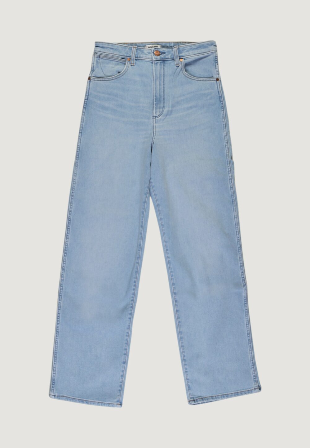 Jeans mom WRANGLER mom relaxed Denim chiaro - Foto 1