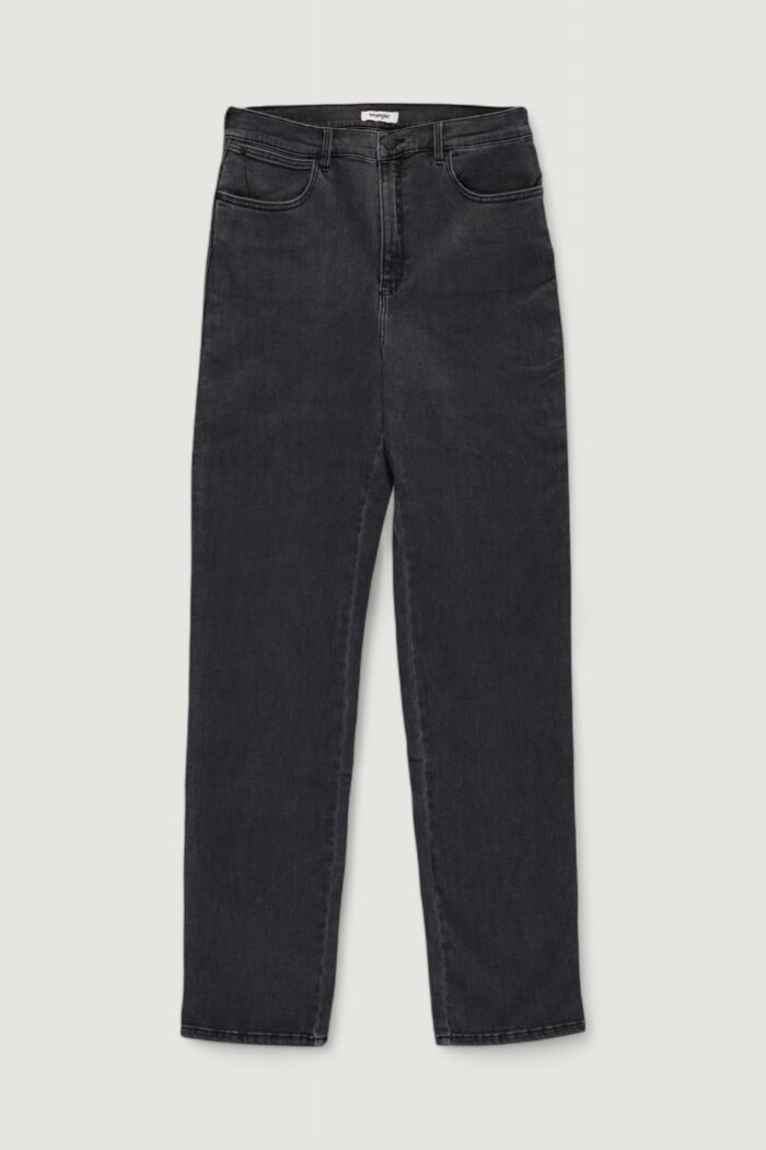 Jeans mom WRANGLER straight Nero