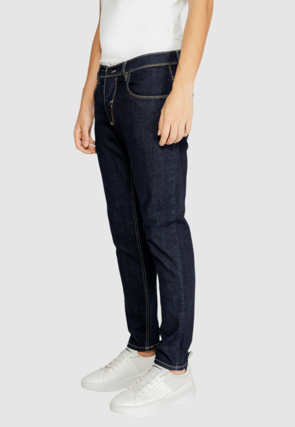 Jeans slim Antony Morato argon ankle lenght in iconic Denim - Foto 2