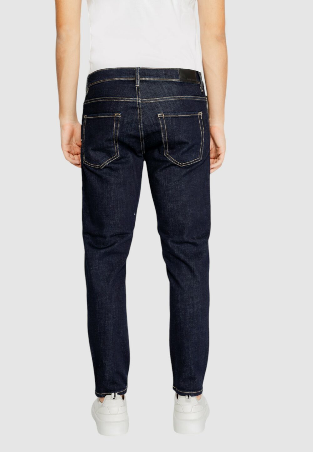 Jeans slim Antony Morato argon ankle lenght in iconic Denim - Foto 4