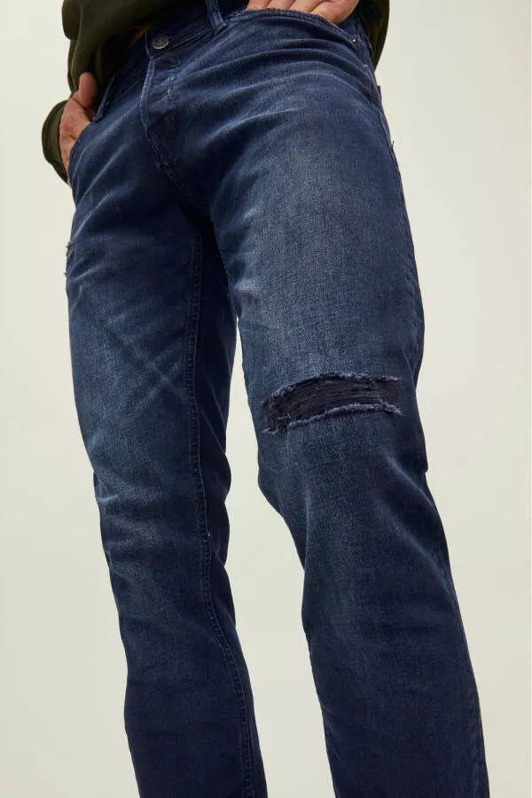 Jeans slim Jack Jones jjiglenn jjoriginal ra 091 noos Denim scuro