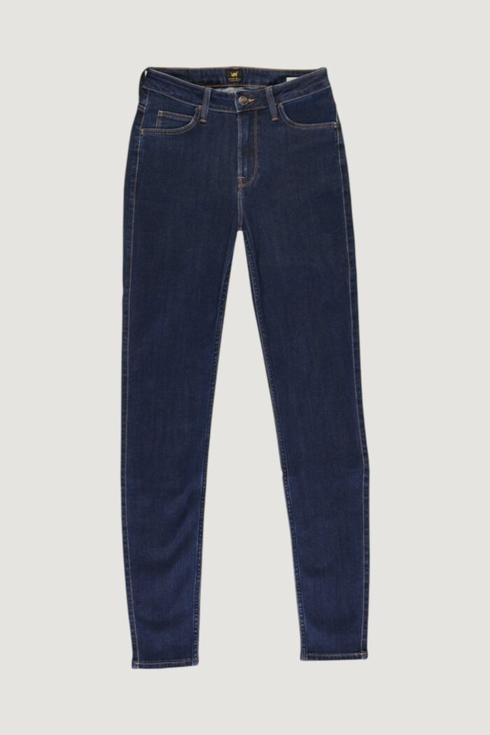 Jeans slim Lee scarlett high Denim scuro