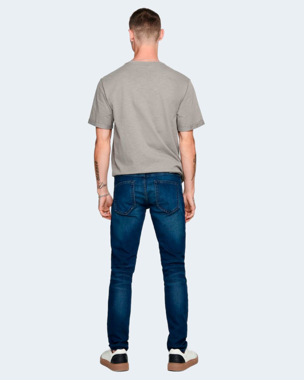 Jeans slim Only & Sons onsloom jog life dk blue pk 0431 noos - 22010431 Blue Denim - Foto 2