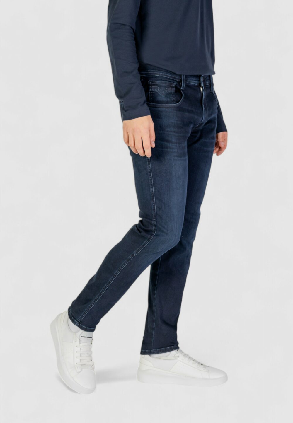 Jeans slim Replay 11.5 oz hyperflex Blu - Foto 2