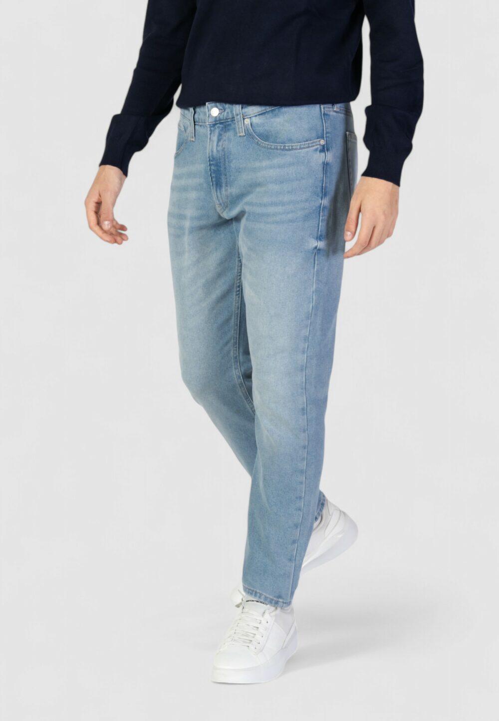 Jeans Tapered Calvin Klein Jeans taper Denim chiaro - Foto 1