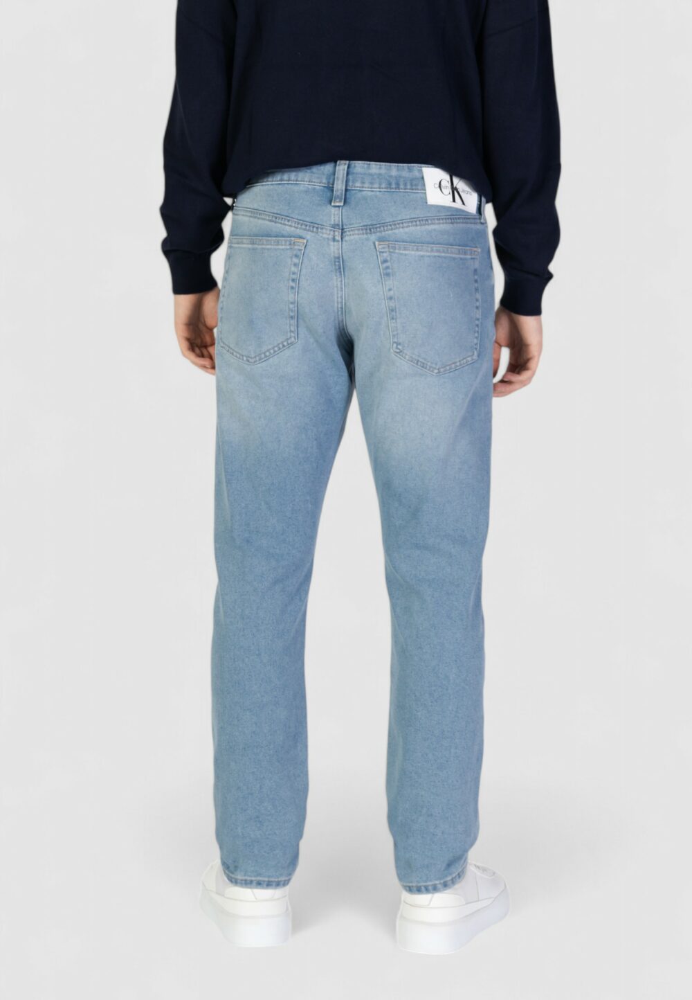 Jeans Tapered Calvin Klein Jeans taper Denim chiaro - Foto 3