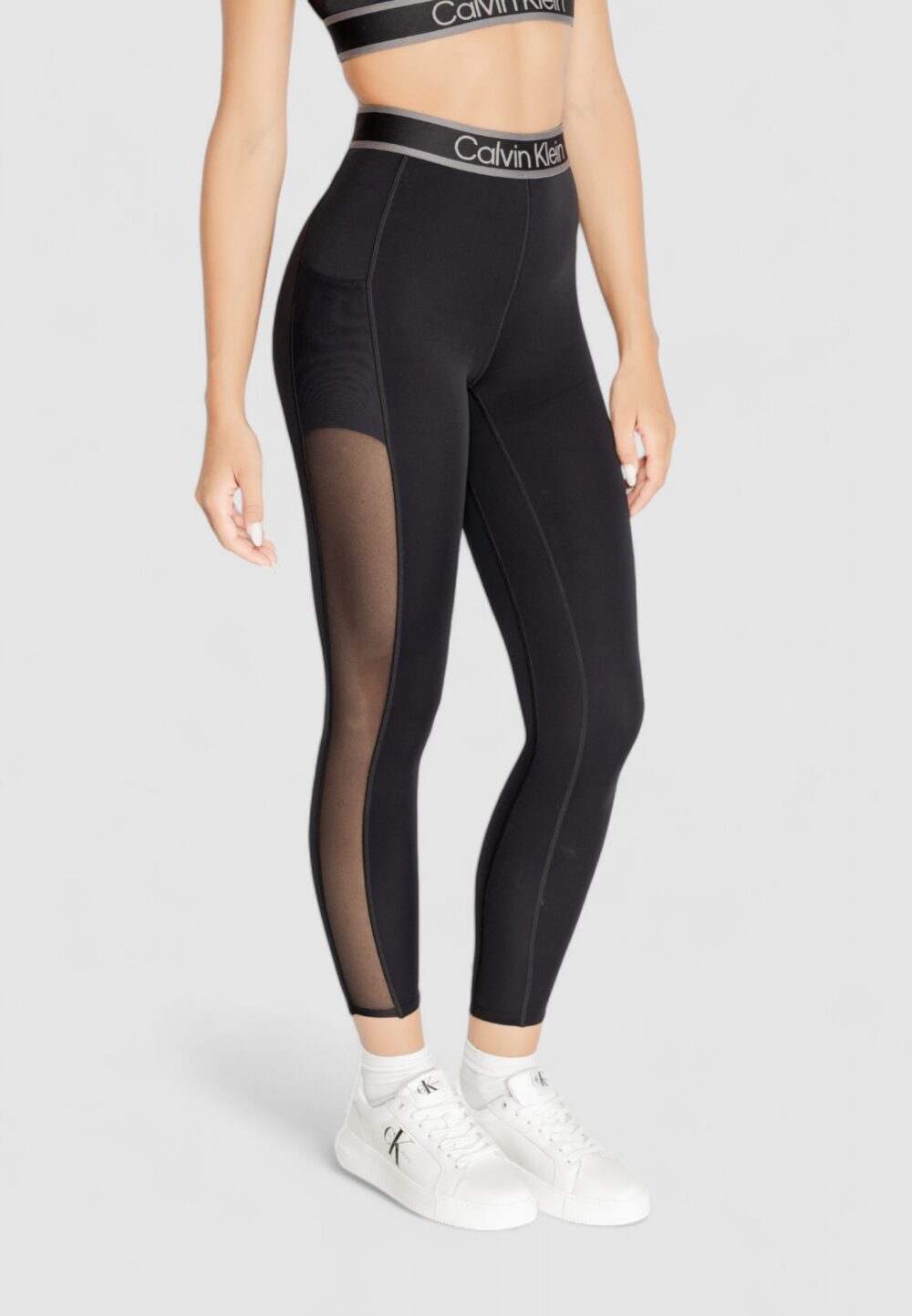 Leggings Calvin Klein Sport wo - 7/8 Nero - Foto 3