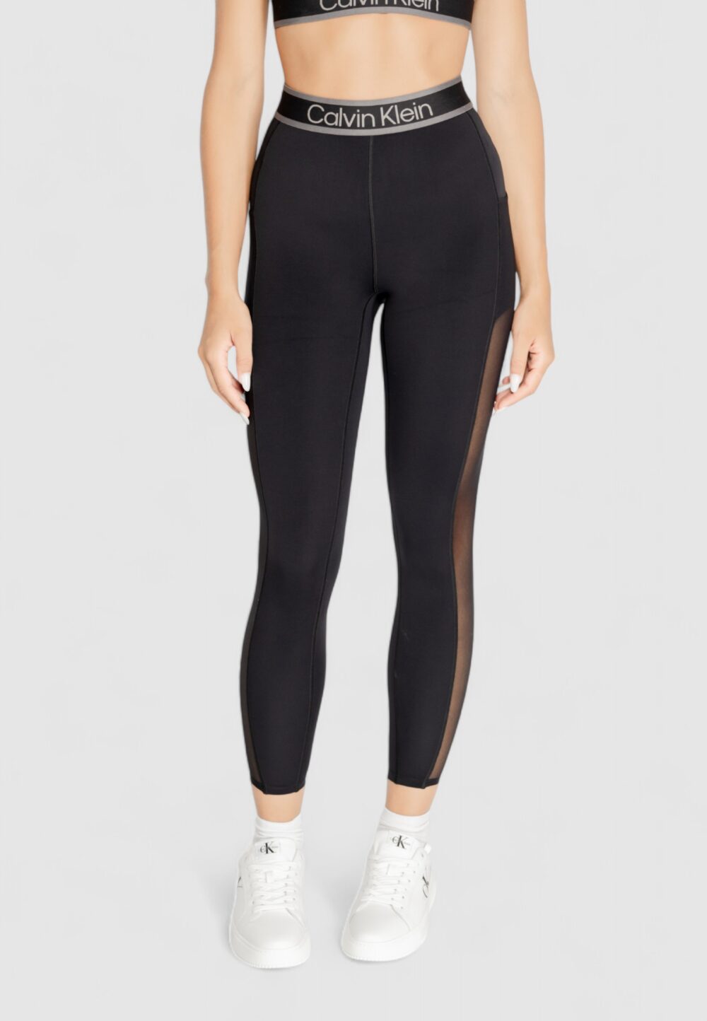 Leggings Calvin Klein Sport wo - 7/8 Nero - Foto 6