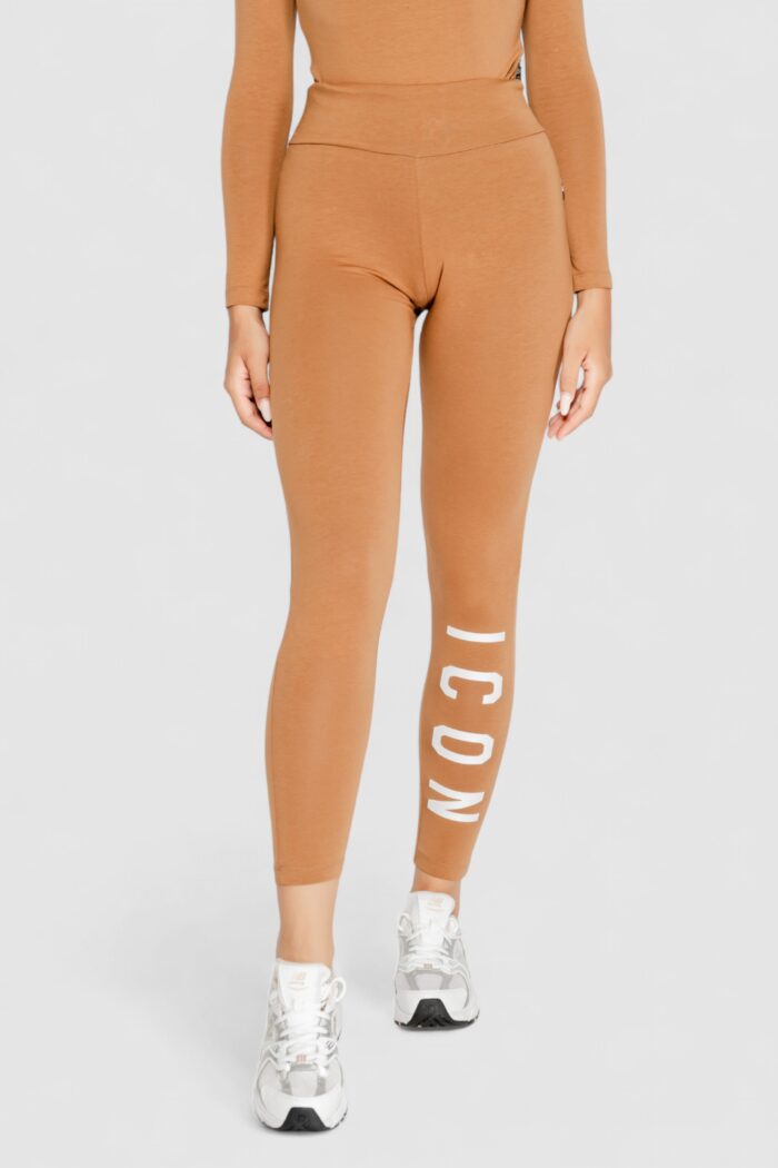 Leggings Icon  Marrone