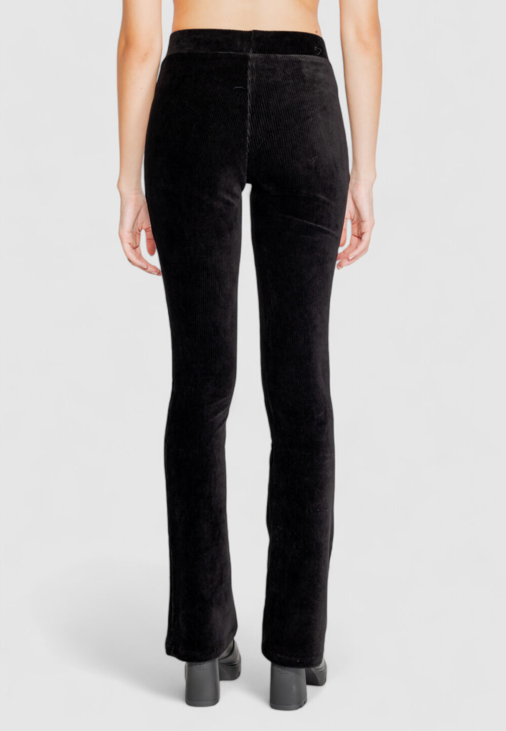 Leggings Street One corduroy flared Nero - Foto 6