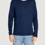 Maglia Calvin Klein merino rws crew neck Blu - Foto 1