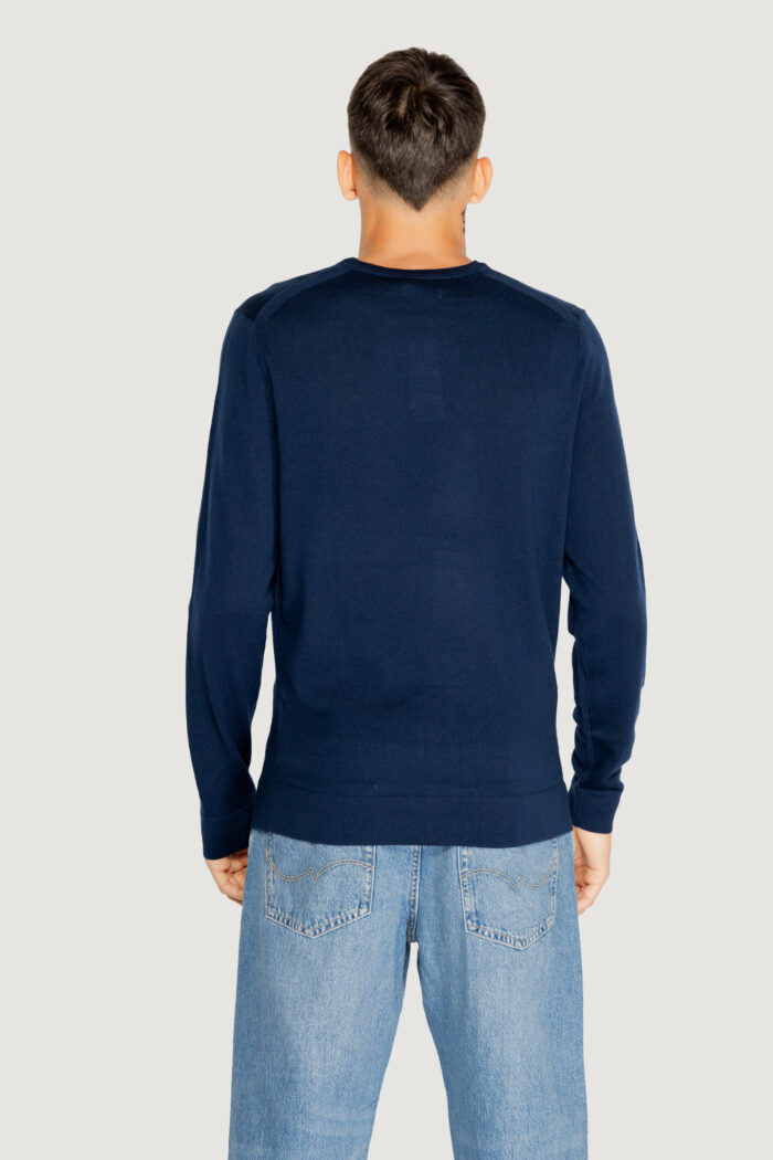 Maglia Calvin Klein merino rws crew neck Blu