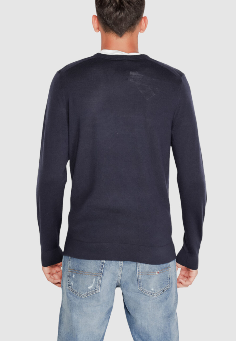 Maglia Calvin Klein merino rws crew neck Blue scuro - Foto 2