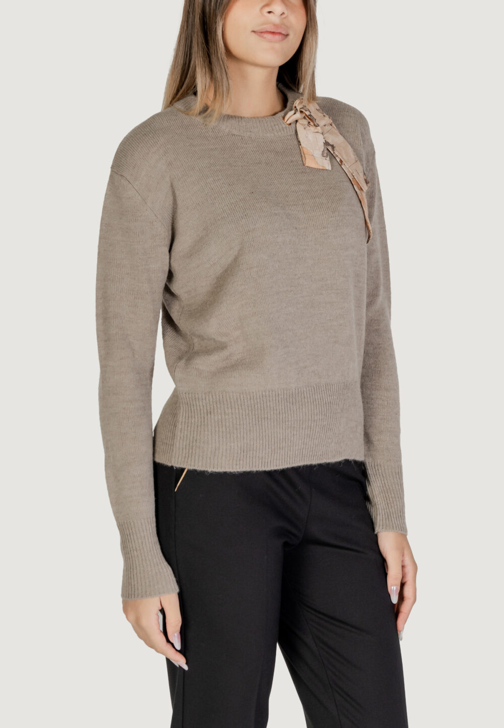 Maglione Alviero Martini Prima Classe Beige - Foto 3