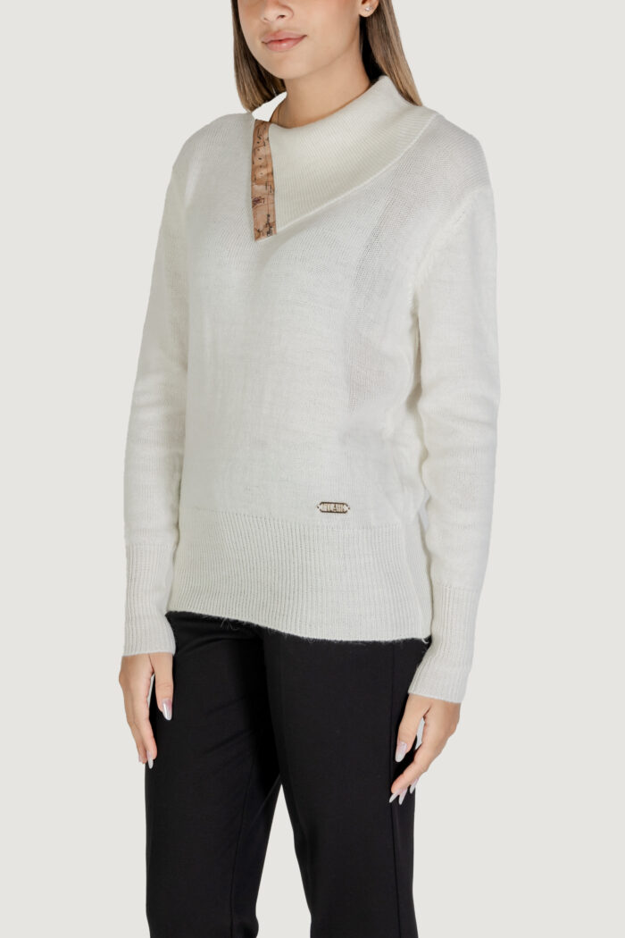 Maglione Alviero Martini Prima Classe  Bianco