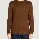 Maglione Antony Morato viscosa blend yarn 3d Marrone - Foto 1