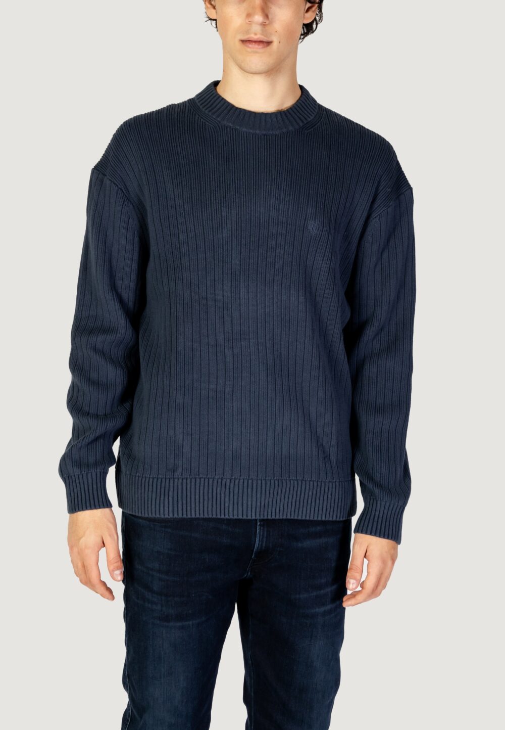 Maglione Calvin Klein Jeans linear Indigo - Foto 6