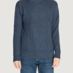 Maglione Calvin Klein Jeans relaxed linear Petrolio - Foto 1