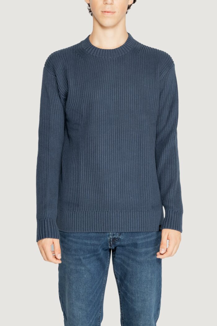 Maglione Calvin Klein Jeans relaxed linear Petrolio