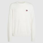 Maglione Tommy Hilfiger Jeans tjm reg badge Bianco - Foto 1