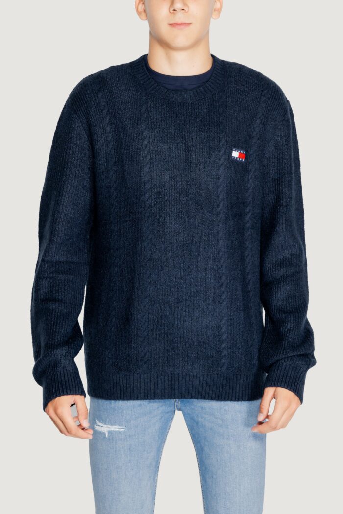 Maglione Tommy Hilfiger Jeans tjm cable knit Blue scuro