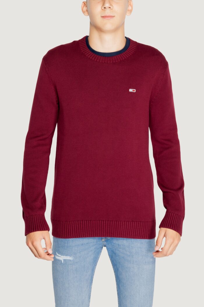 Maglione Tommy Hilfiger Jeans tjm essntls c-neck Bordeaux