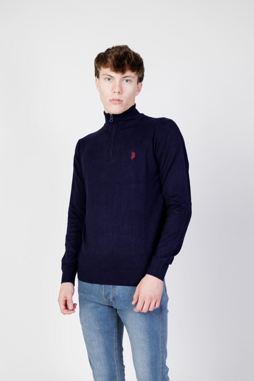 Maglione U.S. Polo Assn. kirk eh03 Blu - Foto 1