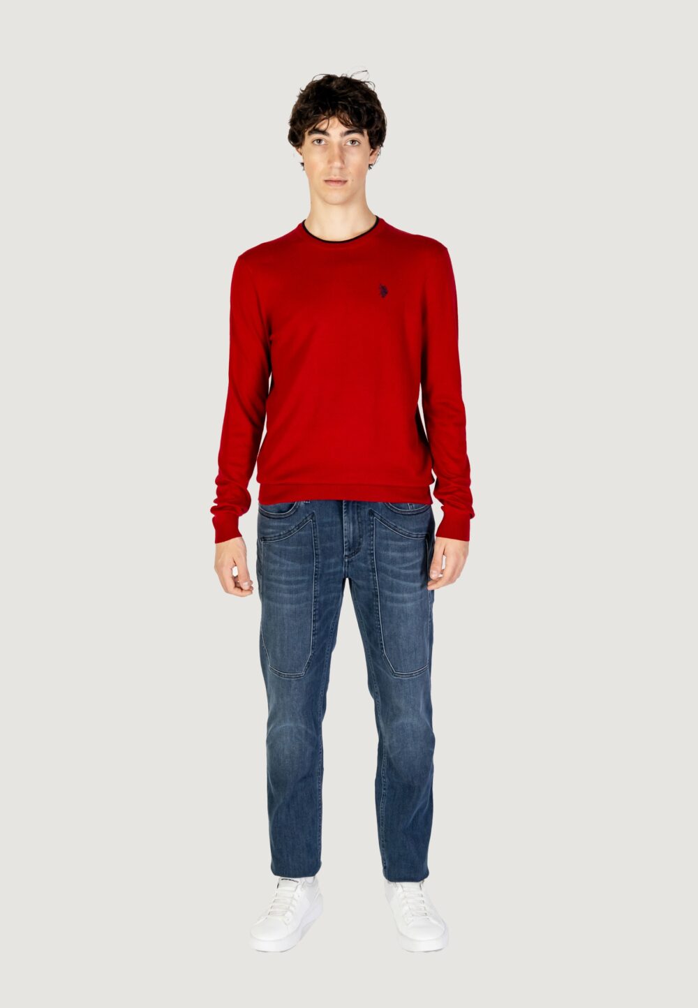 Maglione U.S. Polo Assn. Rosso - Foto 6