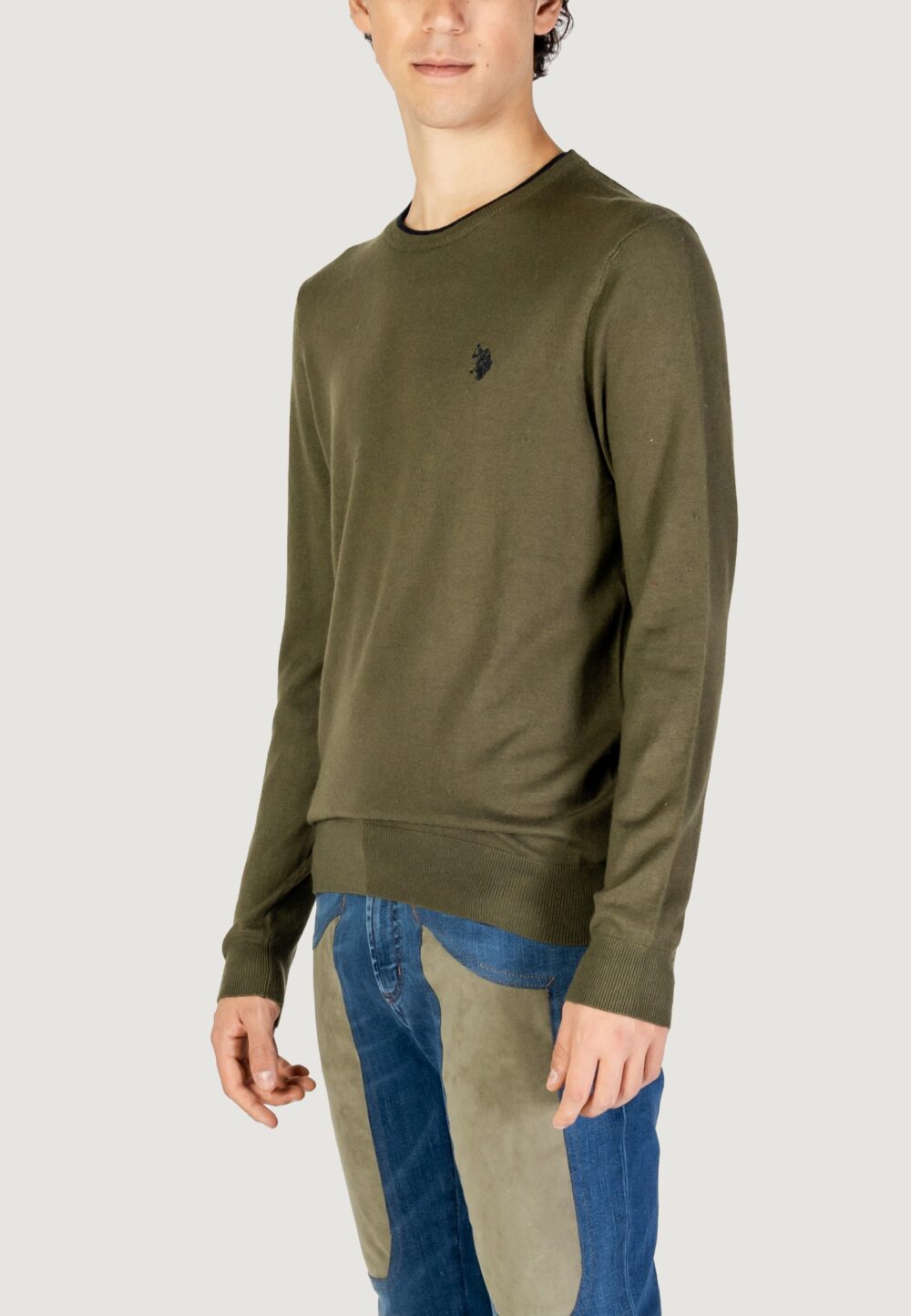 Maglione U.S. Polo Assn. Verde Oliva - Foto 2